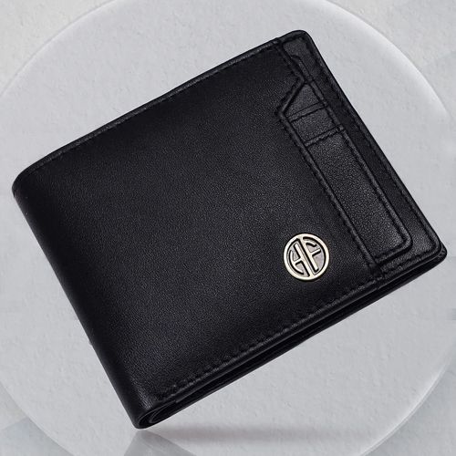 Stunning RFID Protected Leather Mens Wallet to Nipani