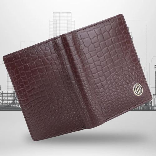 Stylish RFID Protected Bi Fold Leather Mens Wallet to Nipani