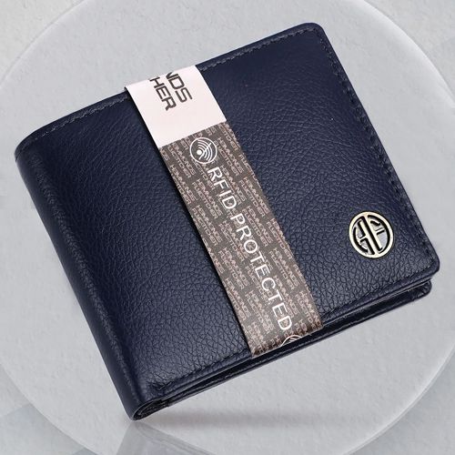 Classic Leather RFID Protected Mens Wallet to Nipani