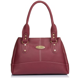 Attractive Fostelo Faux Leather Satchel Bag for Women to Nipani