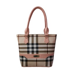 Twin Partition Chic Ladies Vanity Bag