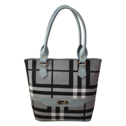 Smart Checkered Vanity Bag for Her to Perintalmanna