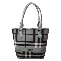 Smart Checkered Vanity Bag for Her to Irinjalakuda