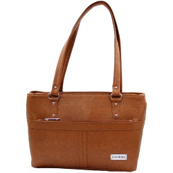 Multi Utility Brown Daily Use Bag for Women to Hariyana