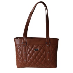 Beautiful Quilted Stiches Ladies Bag to India