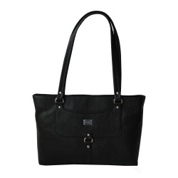 Trendy Womens Shoulder Bag in Black