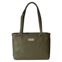 Greenish Embossed Design Vanity Bag for Ladies to Lakshadweep