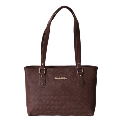 Embossed Pattern Ladies Square Vanity Bag to Lakshadweep