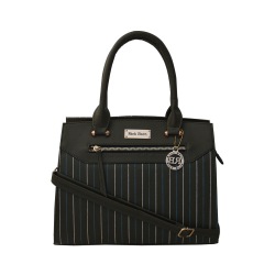 Gaudy Striped Front Design Womens Bag to Hariyana