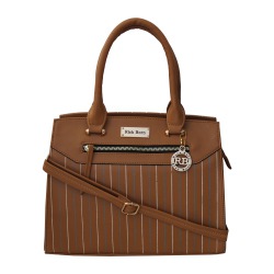Exclusive Striped Front Design Ladies Shoulder Bag to Nipani