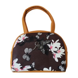 Ladies Yellow N Black Purse with Awesome Butterfly Print