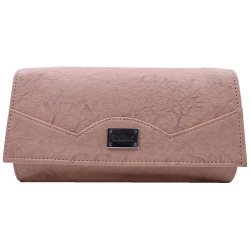 Clutch Wallet for Women with Flap Patti Sides Taper