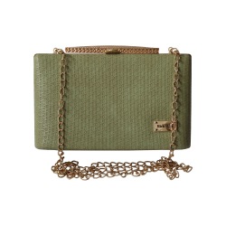 Womens Sleek Party Purse in Green to Uthagamandalam