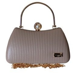 Wonderful Striped Design Party Purse for Women to Marmagao