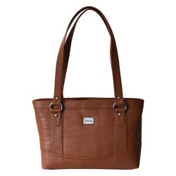 Beautiful Shoulder Bag for Women in Chocolate Brown to Perintalmanna