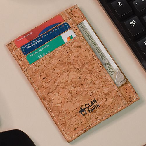 Trendy Eco Friendly Dodo Cork Wallet to Nipani