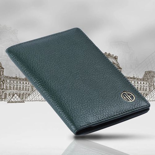 Designer Leather Travel Passport Holder to Cooch Behar