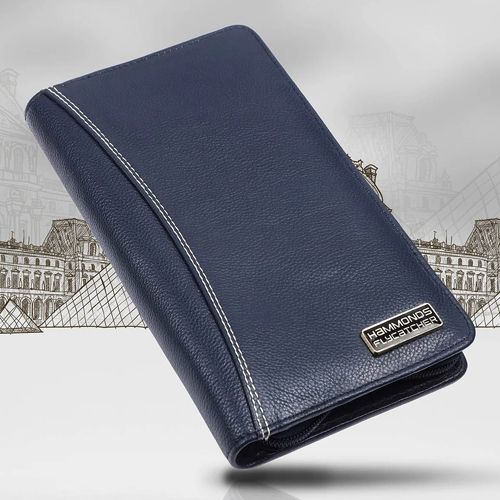 Remarkable Leather Passport Holder to Cooch Behar