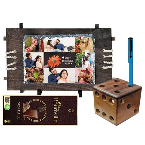 Mesmerizing Personalized Gift Combo for Dad to Nipani