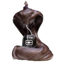 Exclusive Nag Shivling Back Flow Incense Holder to Lakshadweep