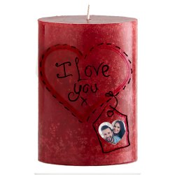 Romance Filled Personalized Fragrance Candle