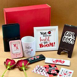 Heartfelt Valentines Delight Hamper to Rourkela