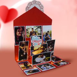 Amazing LED Personalised Card to Chittaurgarh