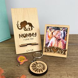 Wonderful Personalized Mothers Day Gift Set to Hariyana