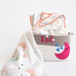 New Born First Essentials Gift Basket to Rajamundri