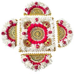 Stylish Gajra Rangoli Set