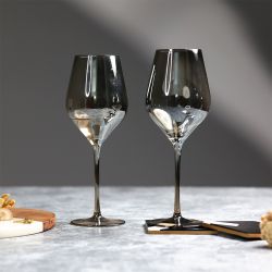 White Handcrafted Wine Glass Set to Lakshadweep