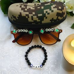 Personalized Mom Goggles  N  Bracelet Set to Lakshadweep