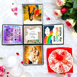 Beautiful Mothers Day Custom Explosion Box
