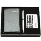 Amazing Diary Gift with Calculator and Pen Gift Set