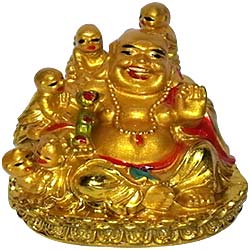Amazing Little Laughing Buddha with Children to Nipani