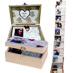 Exclusive Infinity Box of Personalized Message n Photos to Uthagamandalam