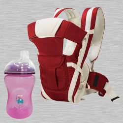 Amazing LuvLap Jumbo Sky Sipper N Baby Carrier Cum Kangaroo Bag<br> to Alwaye