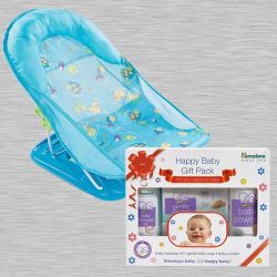 Remarkable Baby Bather with Himalaya Herbals Babycare Box to India