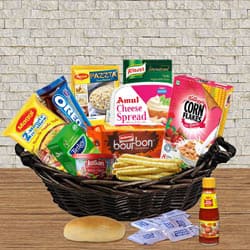 Amazing Gourmet Food Gift Basket to India