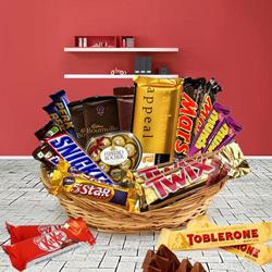 Chocolate Hamper Crisp on the Outside to Sivaganga