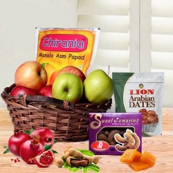 Tasty Fruit N Gourmet Hamper to Marmagao