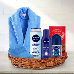 Refreshing Gift Basket for Him to India