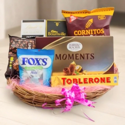 Wonderful Gourmet Gift Basket to India