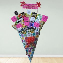 Enigmatic Evening Party Lighting Cone Hamper