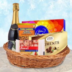 Ravishing Taste of Forever Love Gift Basket
