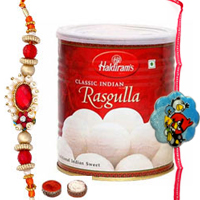 Amazing Combo of Rakhi with Rasgulla to Rakhi-to-newzealand.asp