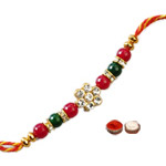 Splendid One Muticoloured Rakhi to Rakhi-to-newzealand.asp