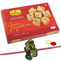 Soan Papdi with Kids Rakhi to Rakhi-to-newzealand.asp