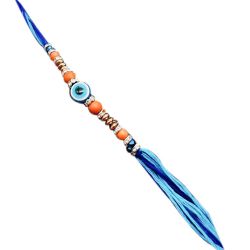 Single Evil Eye Pearl Beaded Rakhi to Newzealand-only-rakhi.asp