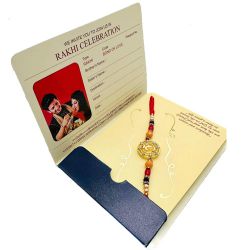 Amazing Passport Style Fancy Om Rakhi to Rakhi-to-newzealand.asp